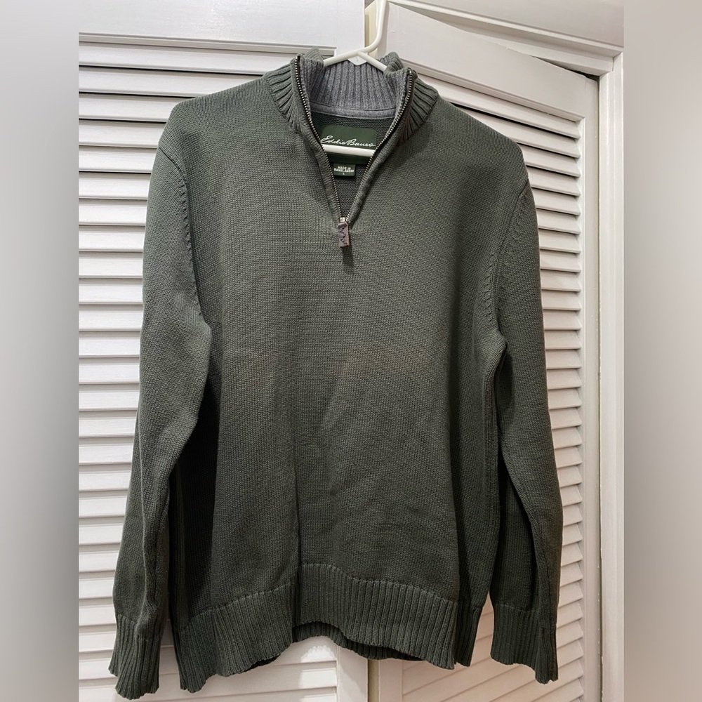 Sweater | Eddie Bauer | Gray | L